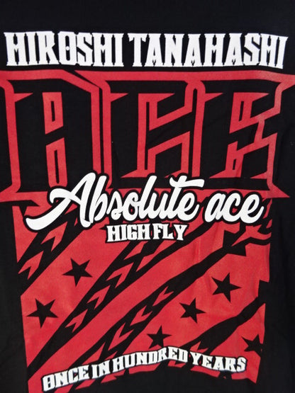 Hiroshi Tanahashi × Guts Dynamite Cabaretes Collaboration T-Shirt (2) (Black)
