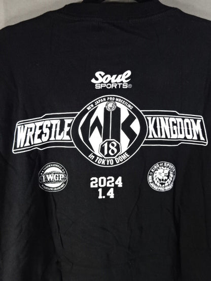 WRESTLE KINGDOM 18 Games Commemorative SOUL SPORTS T-Shirt