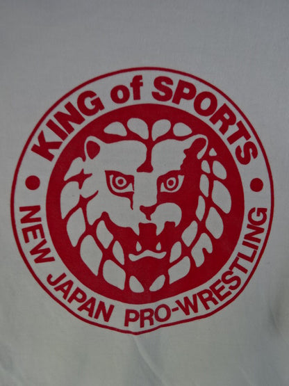 Lion Mark  Raglan T-Shirt (3) (White×Red)