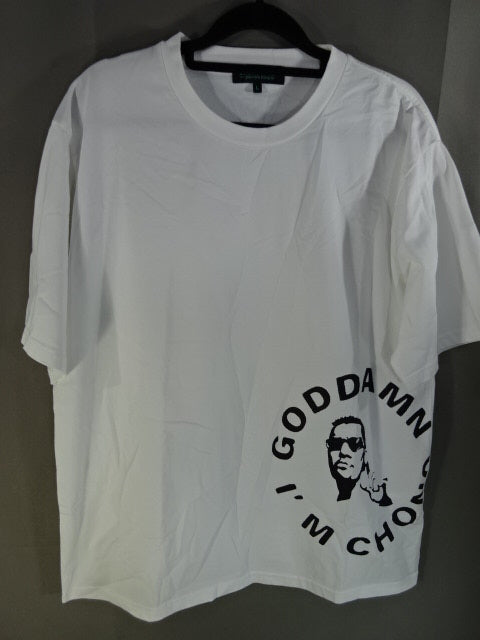 ARISTRIST  AT Masahiro Chono GODDAMN I'M CHONO T-Shirt (2) (White)
