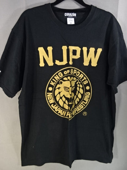 Lion Mark × CORAZON T-Shirt (1) (Black)