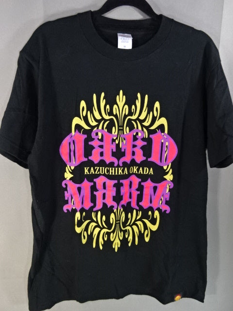 Kazuchika Okada × Guts Dynamite Cabaretes Collaboration T-Shirt (2) (Black)
