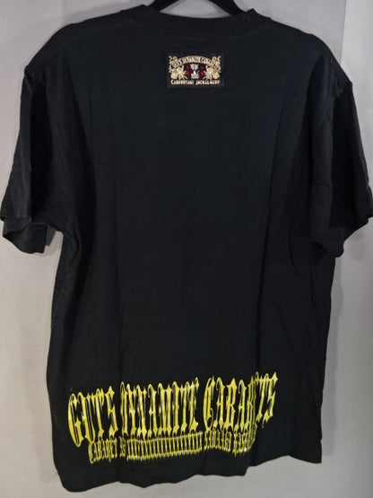 Kazuchika Okada × Guts Dynamite Cabaretes Collaboration T-Shirt (2) (Black)
