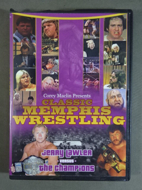 CLASSIC MEMPHIS Wrestling ★JERRY LAWLER vs THE CHAMPIONS★