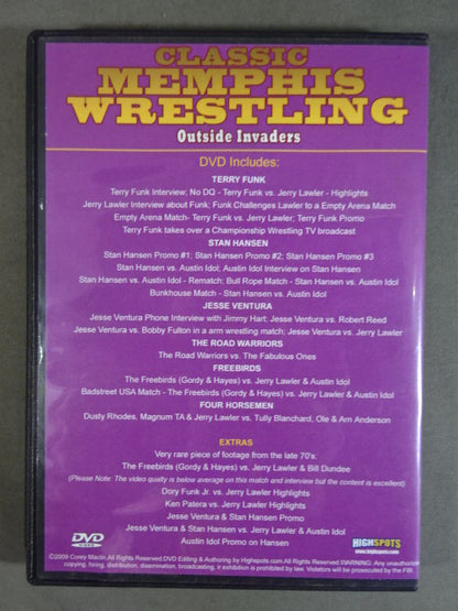 CLASSIC MEMPHIS Wrestling ★OUTSIDE INVADERS★