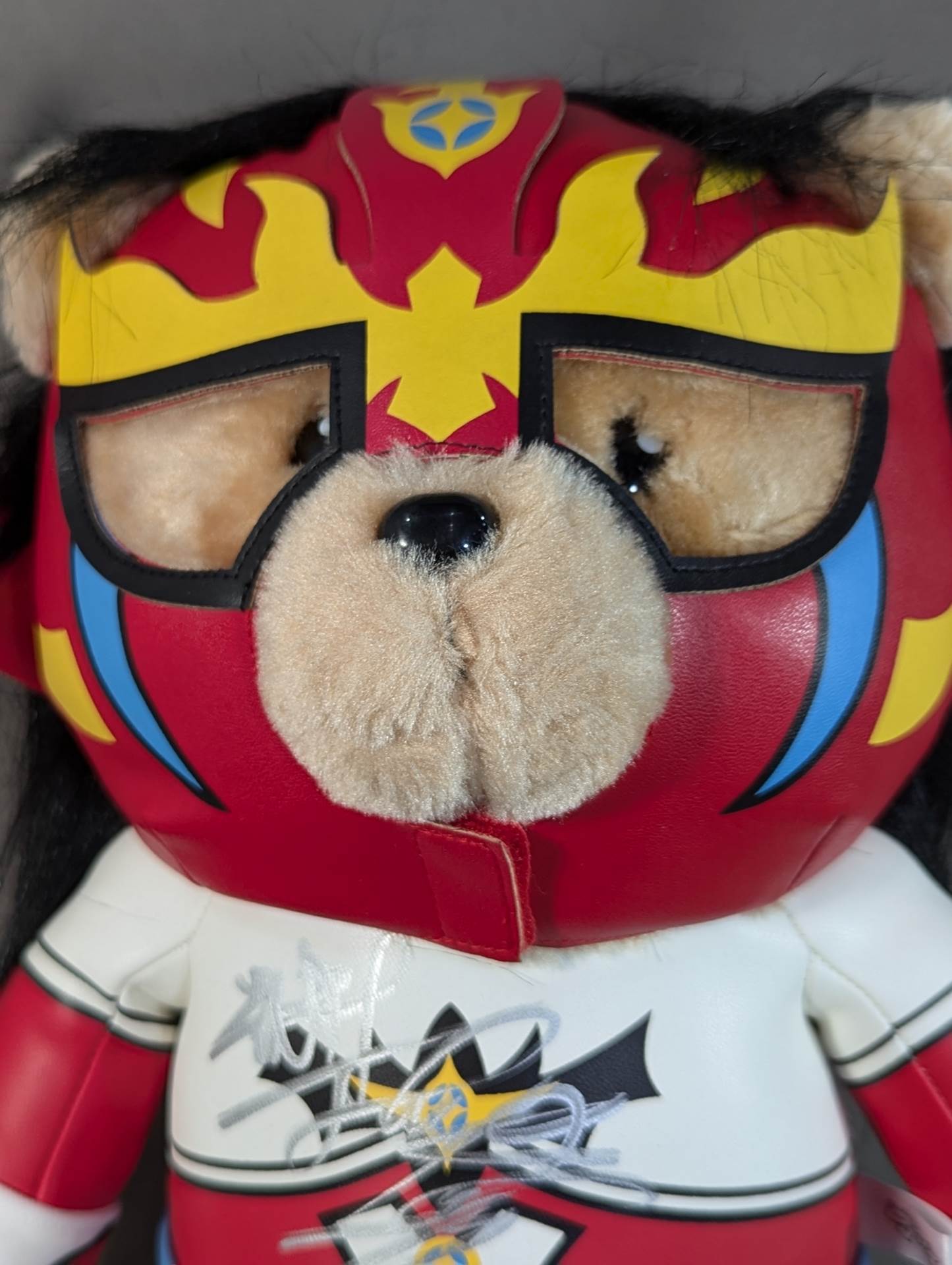 直筆サイン入り】獣神サンダー・ライガー「マネくま」 – 闘道館