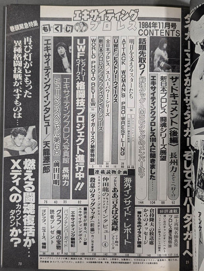 Exciting Pro Wrestling November 1984