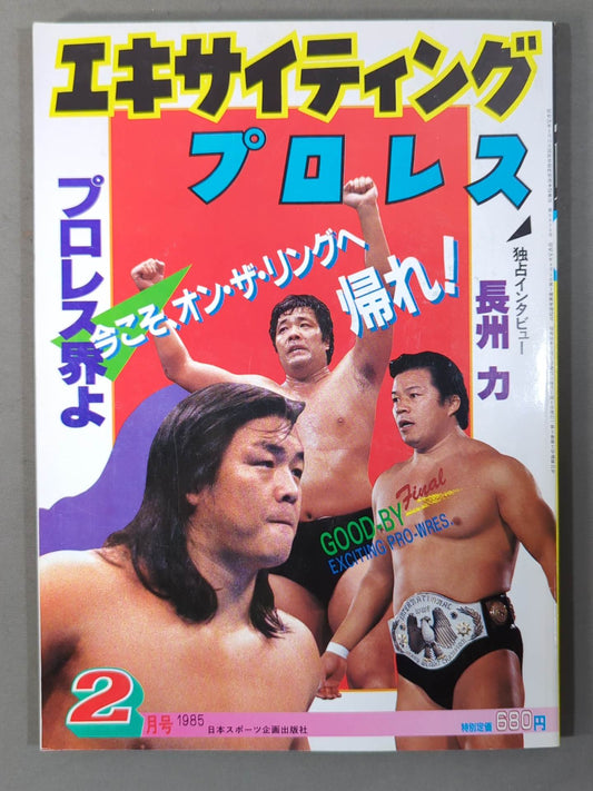 Exciting Pro Wrestling February 1985 issue
