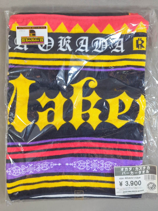 Kazuchika Okada  "RAINMAKER 2016" Hoodie Towel