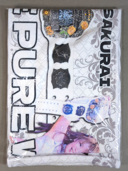 ★ ★ not sold in stores Mai Sakurai Marigold "THE PURE WHITE BELT" muffler towel