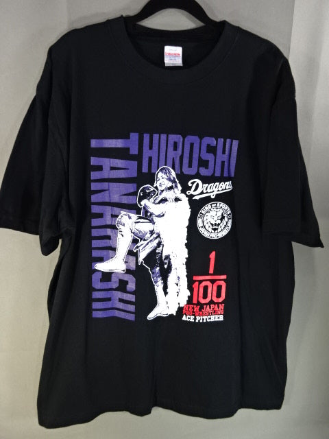 Hiroshi Tanahashi × Chunichi Dragons Collaboration T-Shirt