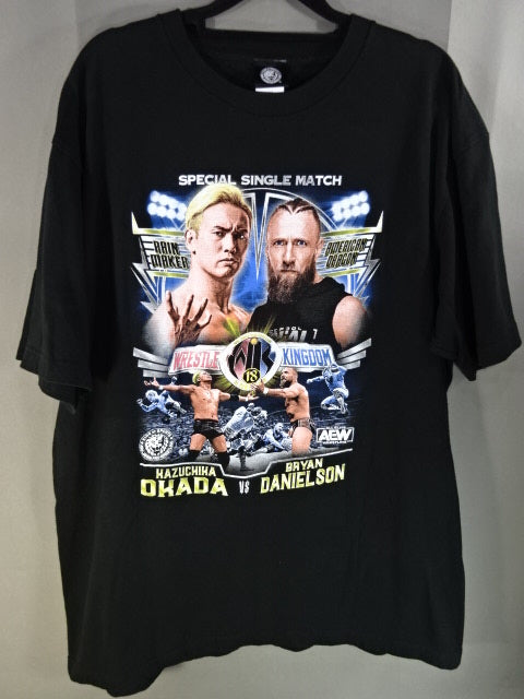 WRESTLE KINGDOM 18 Kazuchika Okada  vs Brian Danielson Commemorative T-Shirt