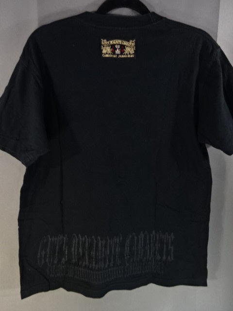 Kazuchika Okada × Guts Dynamite Cabaretes Collaboration T-Shirt (3) (Black)
