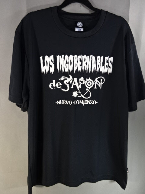 L.I.J. Dry T-Shirt (4) (2022/Black×Grey)