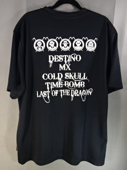 L.I.J. Dry T-Shirt (4) (2022/Black×Grey)