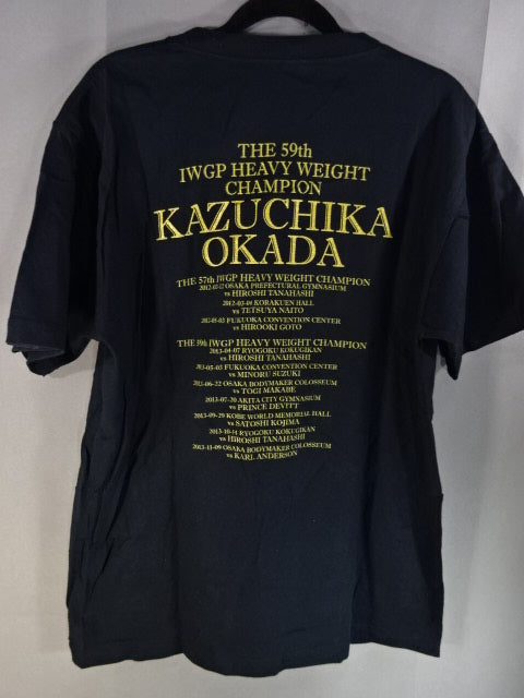 オカダ・カズチカ IWGPヘビー級ベルト Tシャツ – 闘道館