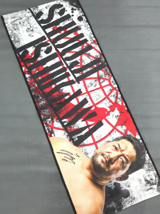 【hand signed autograph】 Shuji Ishikawa cheering towel