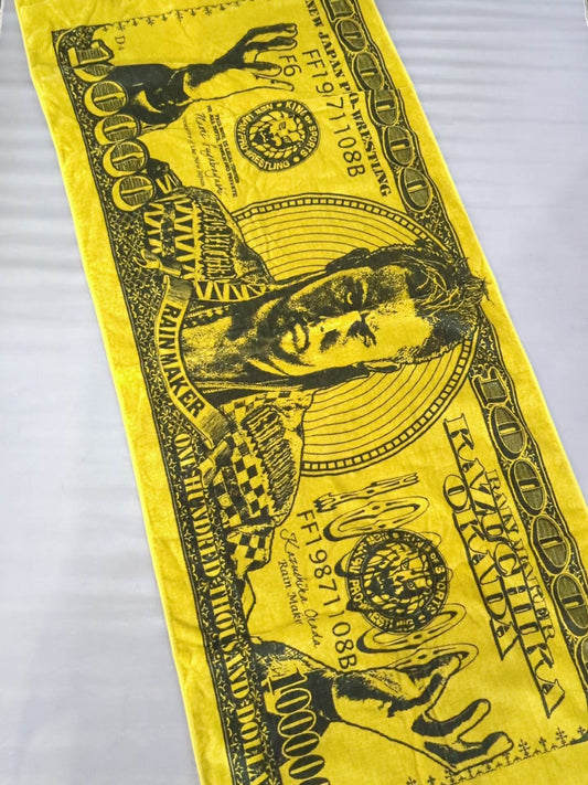 Kazuchika Okada  Rainmaker Dollar Bath Towel (2014 ver.)