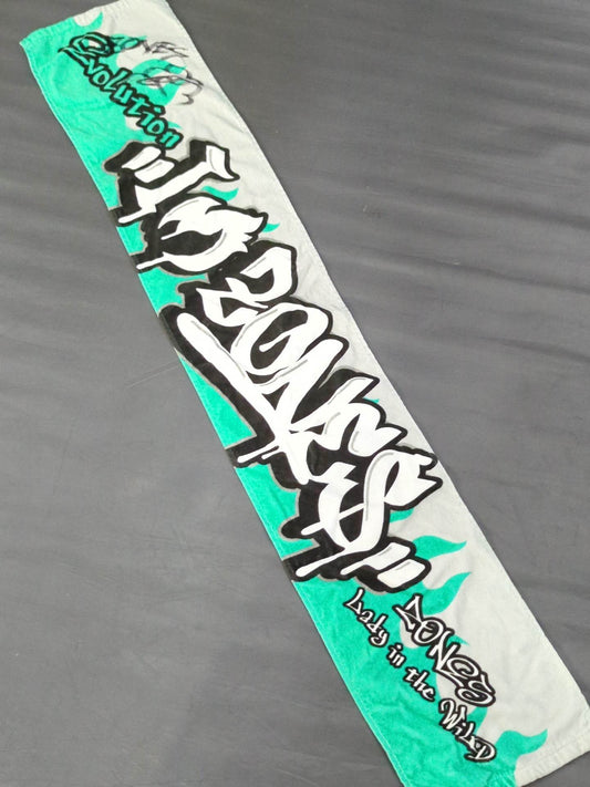 【hand signed autograph】 ZONES "I'm ZONES" muffler towel