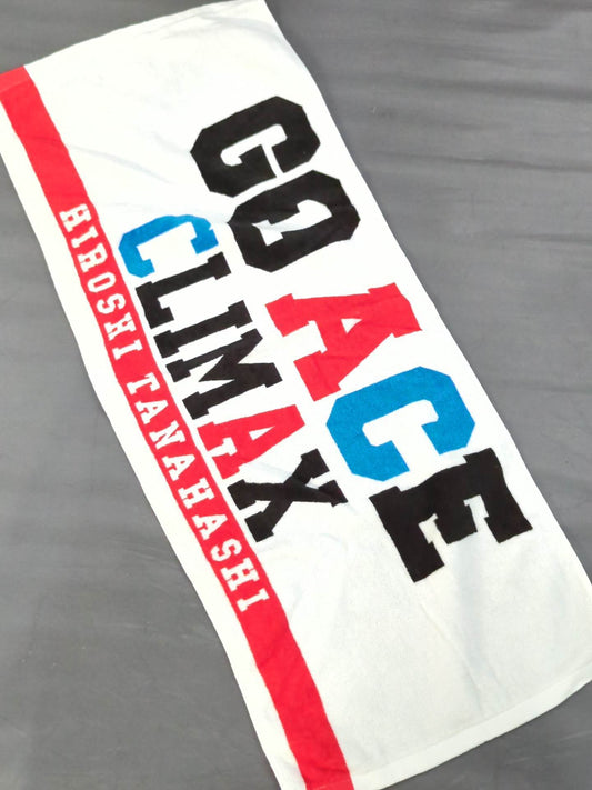 Hiroshi Tanahashi  "GO ACE CLIMAX" Face Towel
