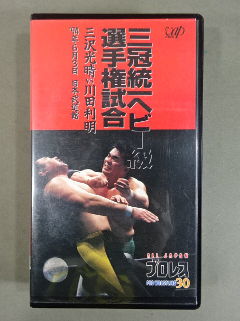三冠統一ヘビー級選手権試合 三沢光晴vs川田利明
