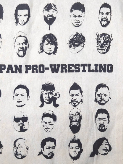 ★ASOKO de New Japan Pro Wrestling Buggy ★ Face Pattern Mini Tote Bag