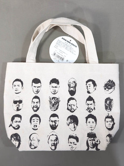 ★ASOKO de New Japan Pro Wrestling ★ Buggy Face Pattern Tote Bag