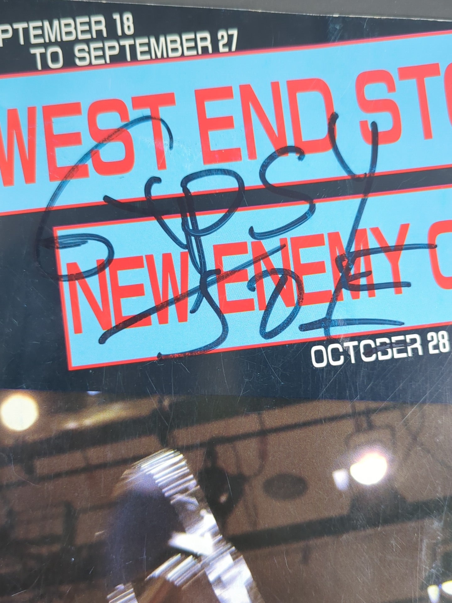 [Gypsy Joe hand signed autograph ] W★ING / WEST END STORY / NEW ENEMY COMING