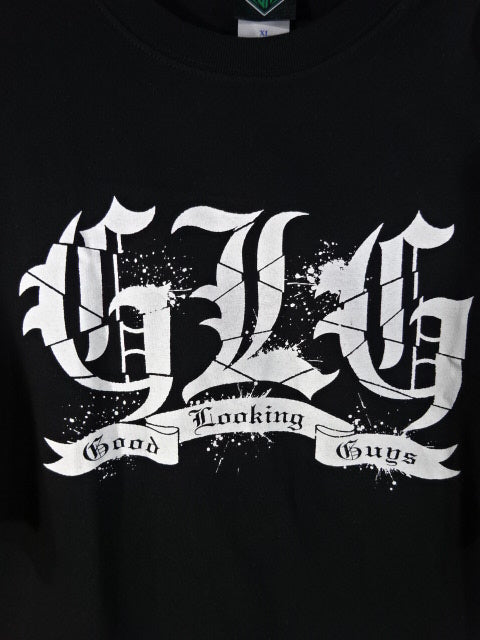 [Jack Morris & Anthony Green hand signed autograph ] Good Looking Guys T-shirt (1) (black)