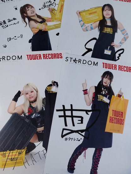 ★ All 42 Complete ★ Stardom ×TOWER RECORDS 2025 Pro-Photo  Set