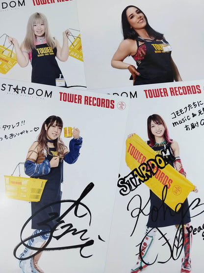 ★ All 42 Complete ★ Stardom ×TOWER RECORDS 2025 Pro-Photo  Set