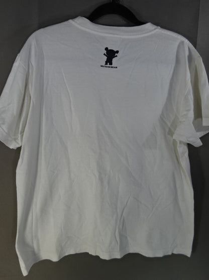Muto Keiji  Muto Bear T-Shirt (1) (All Japan Pro Wrestling  / White)