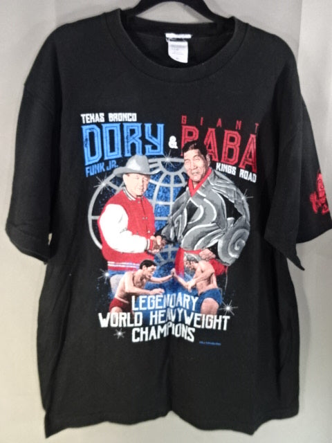 Giant Baba ×Dory Funk Jr.  Jr Collaboration T-Shirt