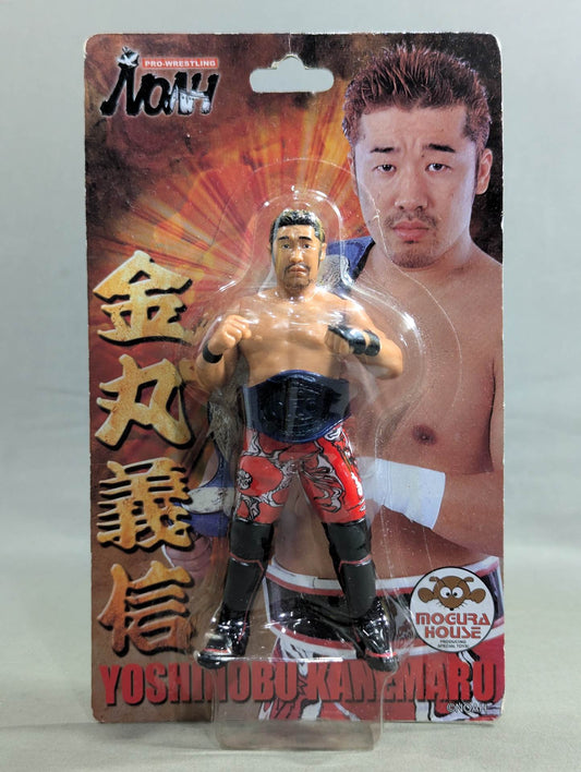 Yoshinobu Kanemaru  (GHC belt, red tights)