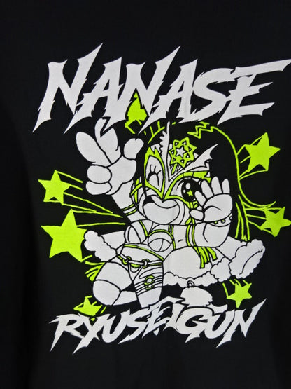 Shichisei Long Sleeve T-Shirt (1) (Black)