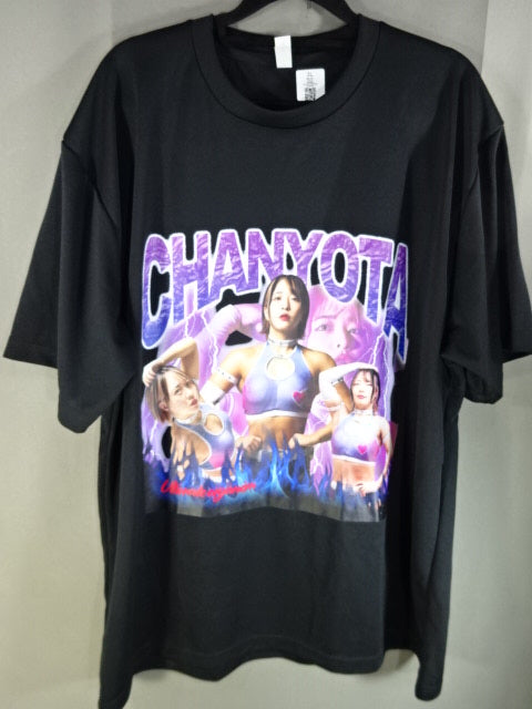 【hand signed autograph】 Chanyota original T-shirt