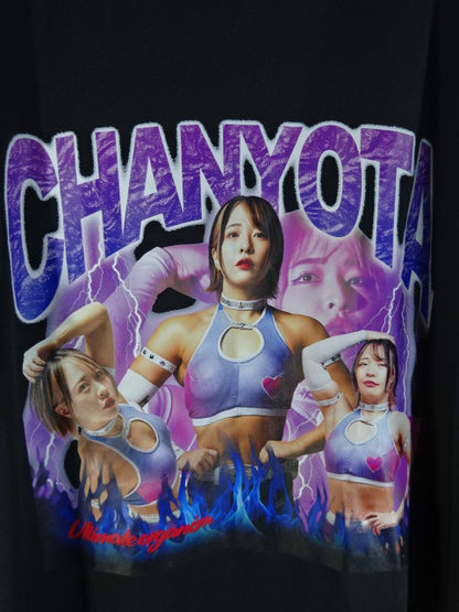 【hand signed autograph】 Chanyota original T-shirt