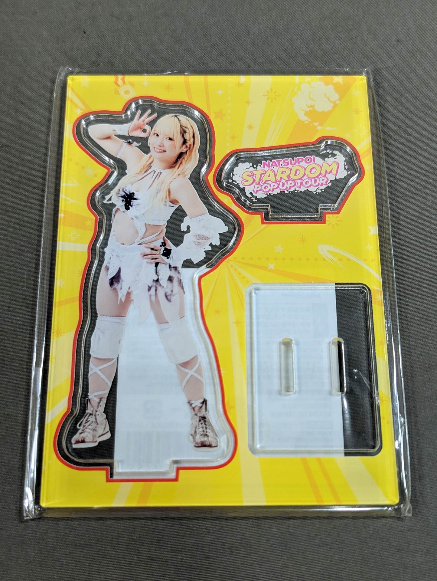 なつぽい STARDOM POP UP TOUR in TOWER RECORDS アクスタプレート