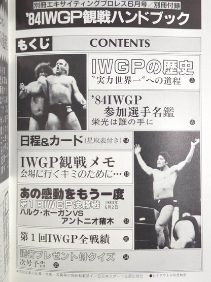 ’84 IWGP 観戦ハンドブック