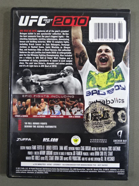 UFC BEST 2008〜2015 まとめ売りDVD 8本セット UFC BEST 2008〜2015 まとめ売りDVD 8本セット - メルカリ