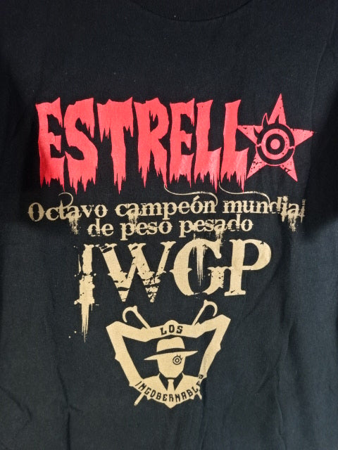 内藤哲也 第8代IWGP世界ヘビー級王座 戴冠記念Tシャツ(ブラック)