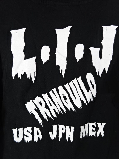 L・I・J Tシャツ④(ブラック×ホワイト)