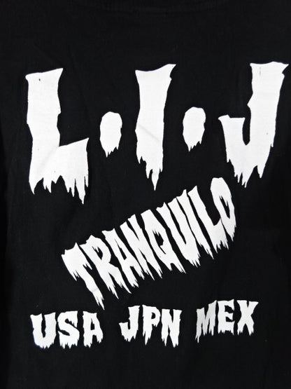 L・I・J Tシャツ④(ブラック×ホワイト)