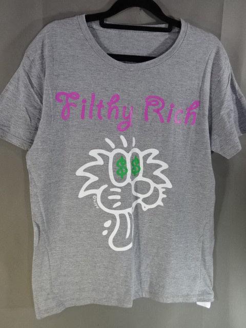 Kazuchika Okada  FILTHY RICH T-Shirt (2) (Grey)