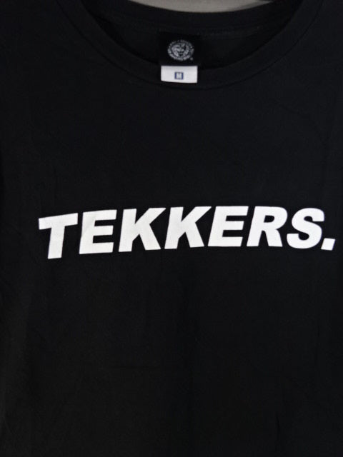 ザック・セイバーJr.「TEKKERS」Tシャツ②(ブラック×ホワイト)