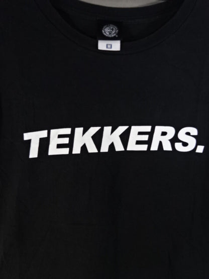 ザック・セイバーJr.「TEKKERS」Tシャツ②(ブラック×ホワイト)
