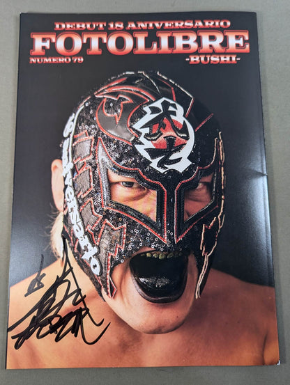 【BUSHI 直筆サイン入り】FOTOLIBRE de Mascara Numero.79