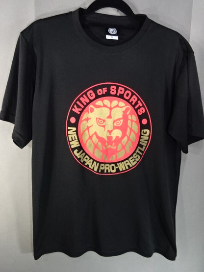 ライオンマーク ドライTシャツ②(ブラック)