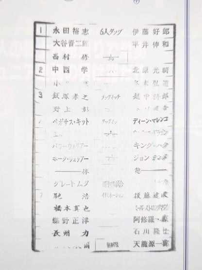 ★ムタvsカブキ IWGP戦★闘魂スペシャル86