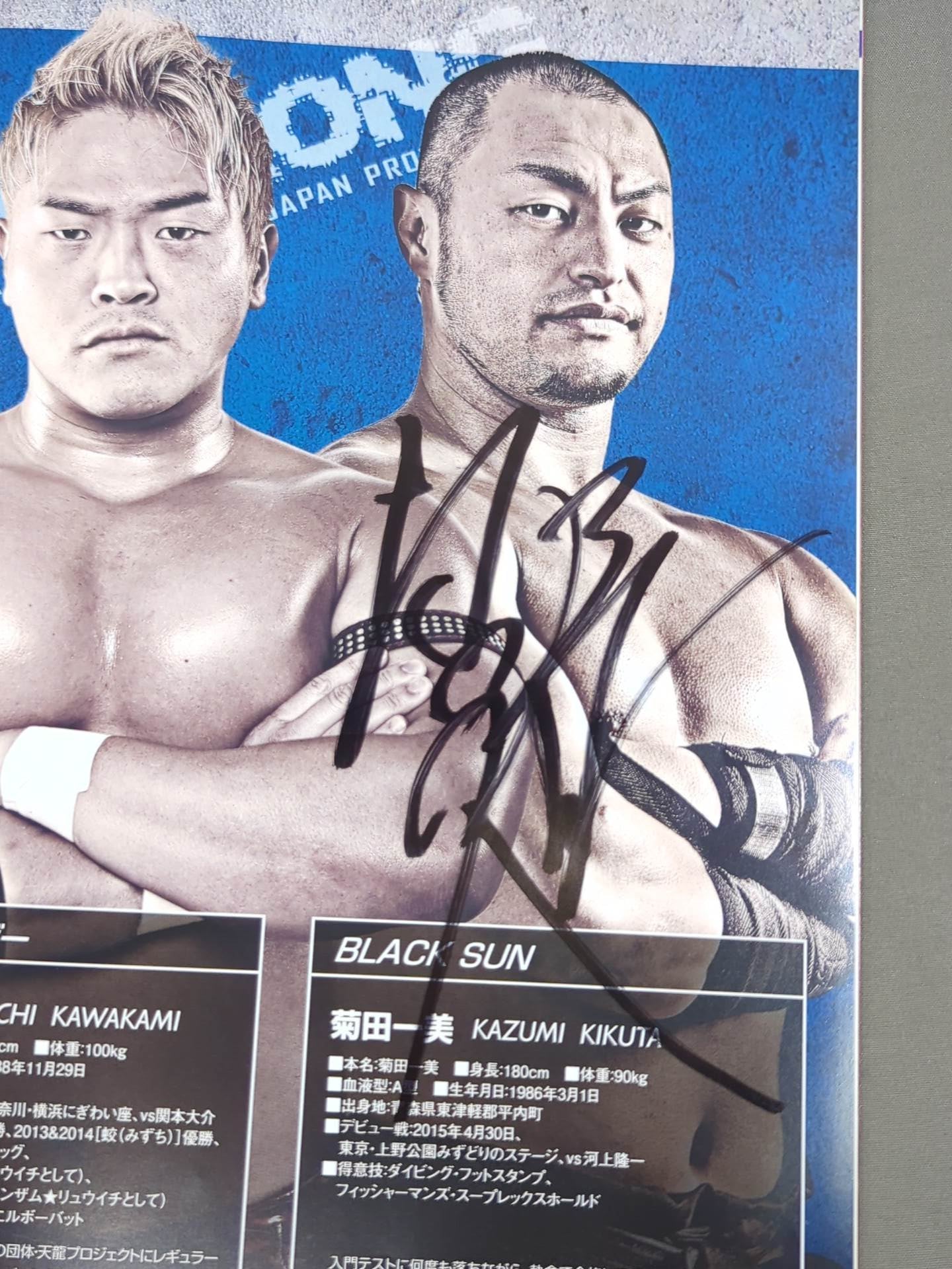 【8選手直筆サイン入り】一意奮闘 2019 Vol.1